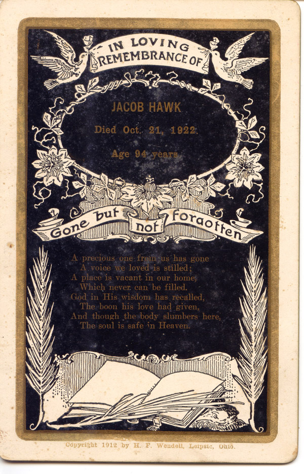 Jacob Hawk death